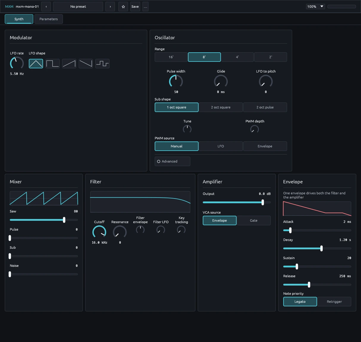 mxm-mono-01 laid out across a wide editor window